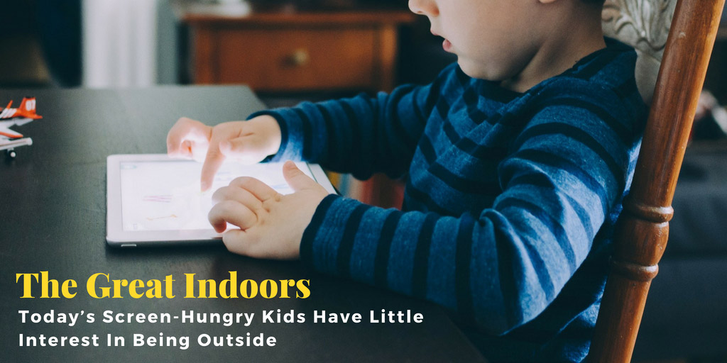 Today's Screen-Hungry Kids Have Little Interest In Being Outside - StudyFinds.org