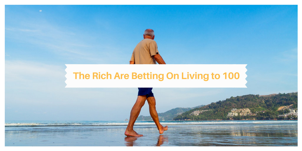 The Rich Are Betting On Living to 100 - Bloomberg